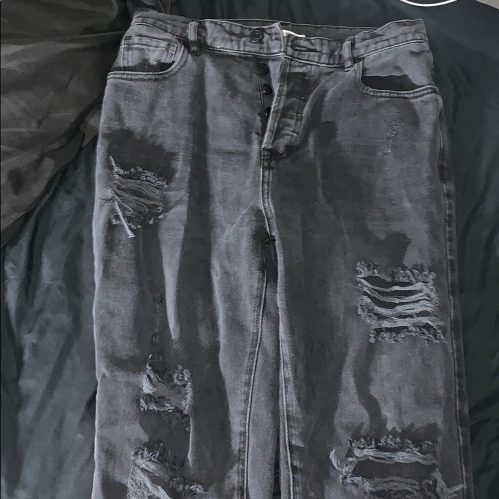 Black Mom Jeans size 27
